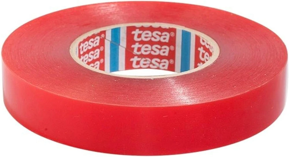 Tesa Tesafix 4965 dvipusė lipni juosta | stiprūs klijai | pasirenkamas plotis, 50 m | skaidri | profesionali montavimo lipni juosta | stiprus sukibimas su įvairiomis medžiagomis