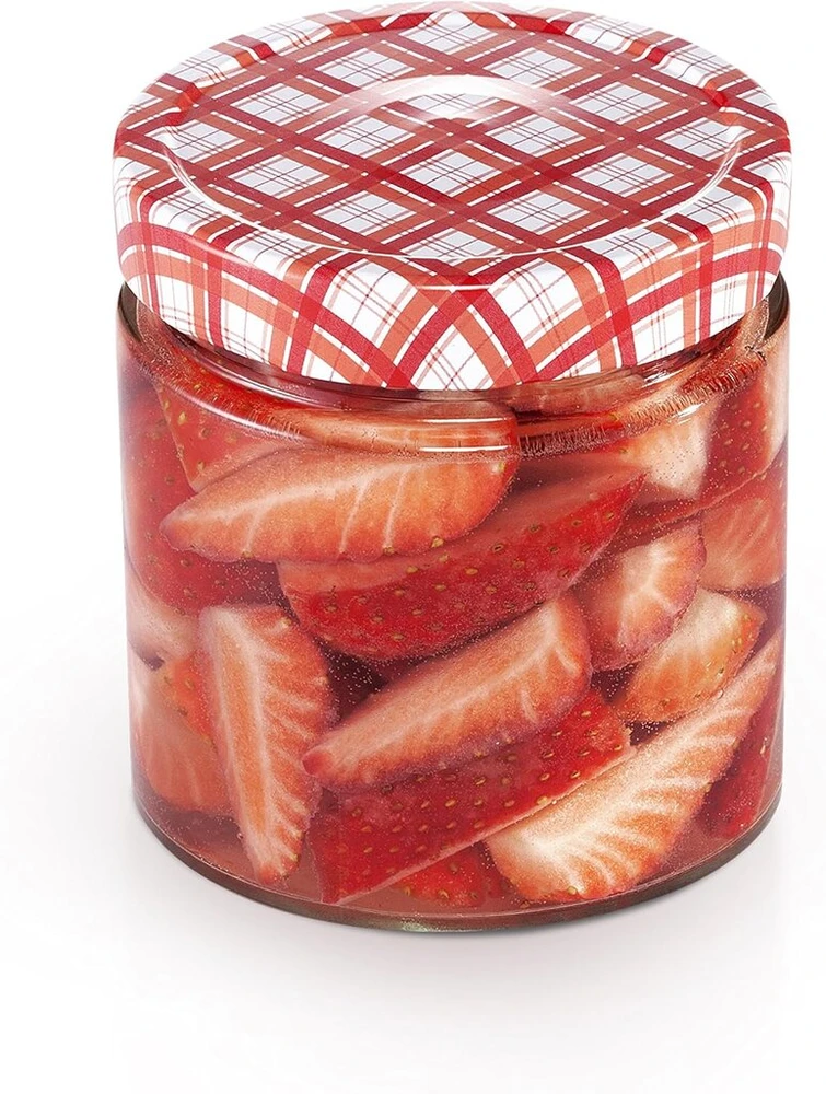 Tescoma stiklainiai konservavimui 400 ml, 3 vnt. Della Casa, asorti