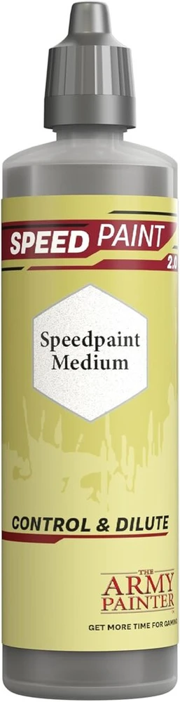 The Army Painter Speedpaint Medium 100 ml 2.0, vieno modelio statybiniai akriliniai dažai 18 ml vieno sluoksnio dažų sprendimas fantastinėms stalo miniatiūroms, tokioms kaip Warhammer 40k figūrėlės ir Dnd miniatiūros