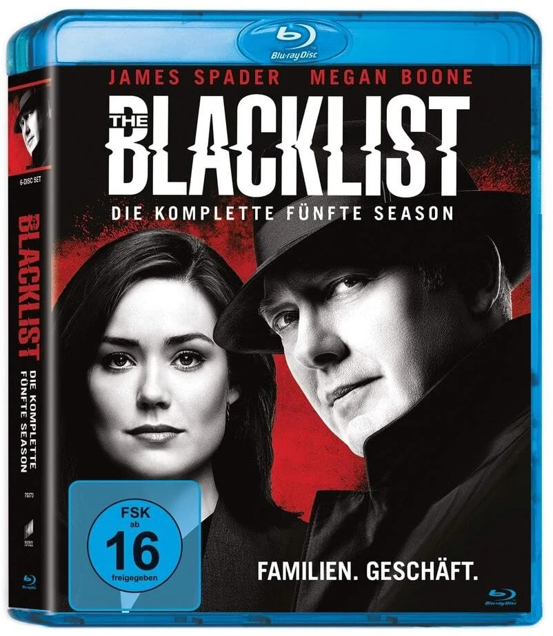 Vinilinė plokštelė The Blacklist - 5 sezonas (6 Blu-ray)