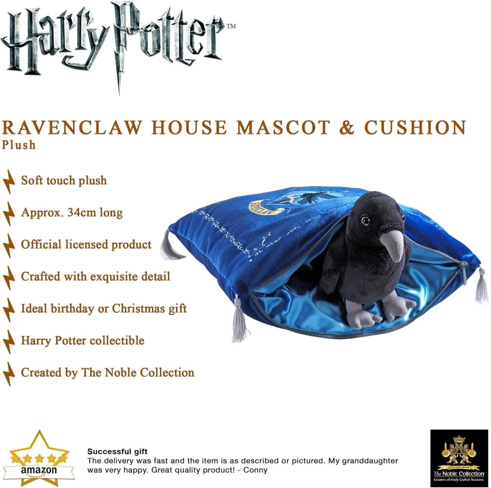 The Noble Collection pliušinis Ravenclaw namų talismanas