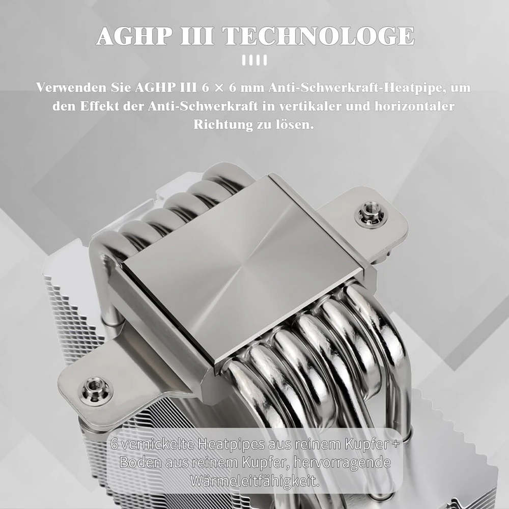 Thermalright Ba120 Cpu oro aušintuvas, 6 šilumos vamzdeliai, tl-c12c pwm tylus ventiliatorius cpu aušintuvas su s-fdb guoliais, 154 mm aukščio, skirtas am4/am5/intel 1700/1851/1150/1151/1155/1156/1200, pc aušintuvas