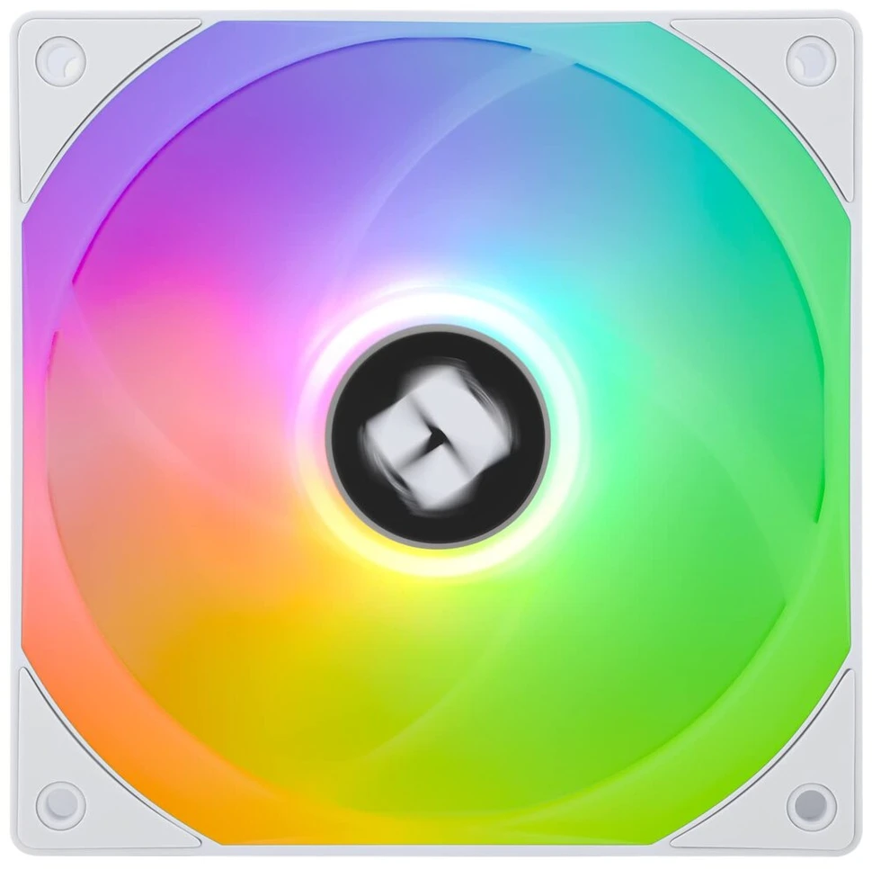 Thermalright Tl-c12rw-s V2 cpu aušintuvas 120 mm atvirkštinis ventiliatorius su argb apšvietimu, pc pwm tylus kompiuterio ventiliatorius su 1500 aps/min greičiu, baltas cpu aušinimo ventiliatorius