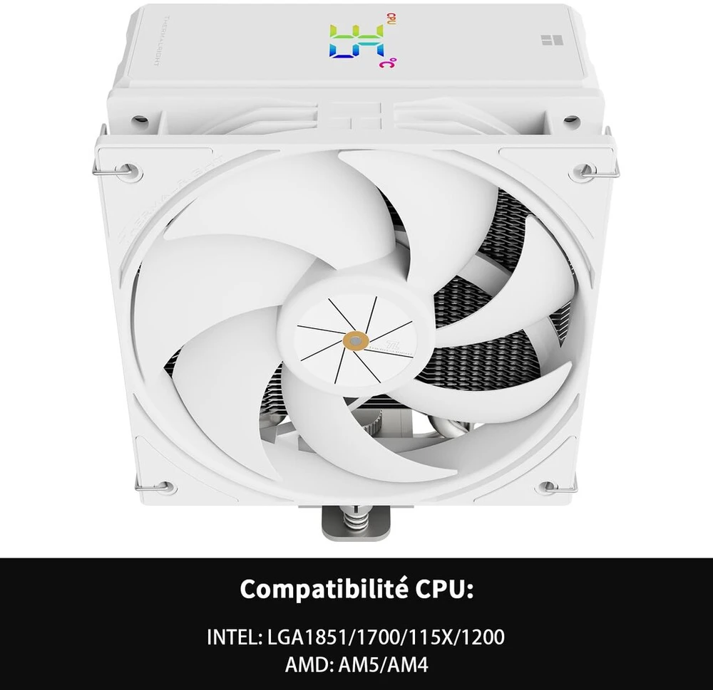 Thermalright Tr Assassin X 120r Cpu aušintuvas su skaitmeniniu ekranu