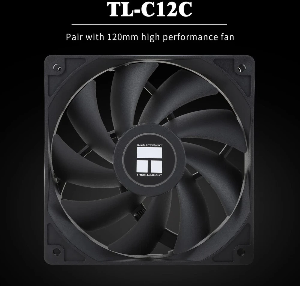 Thermalright Tr assassin x 120r se cpu oro aušintuvas, 4 šiluminiai vamzdeliai su pwm ventiliatoriumi 120 mm, aukštis 148 mm, kompiuterio cpu aušintuvas, skirtas amd am4 am5/intel 1700/1150/1151/1200