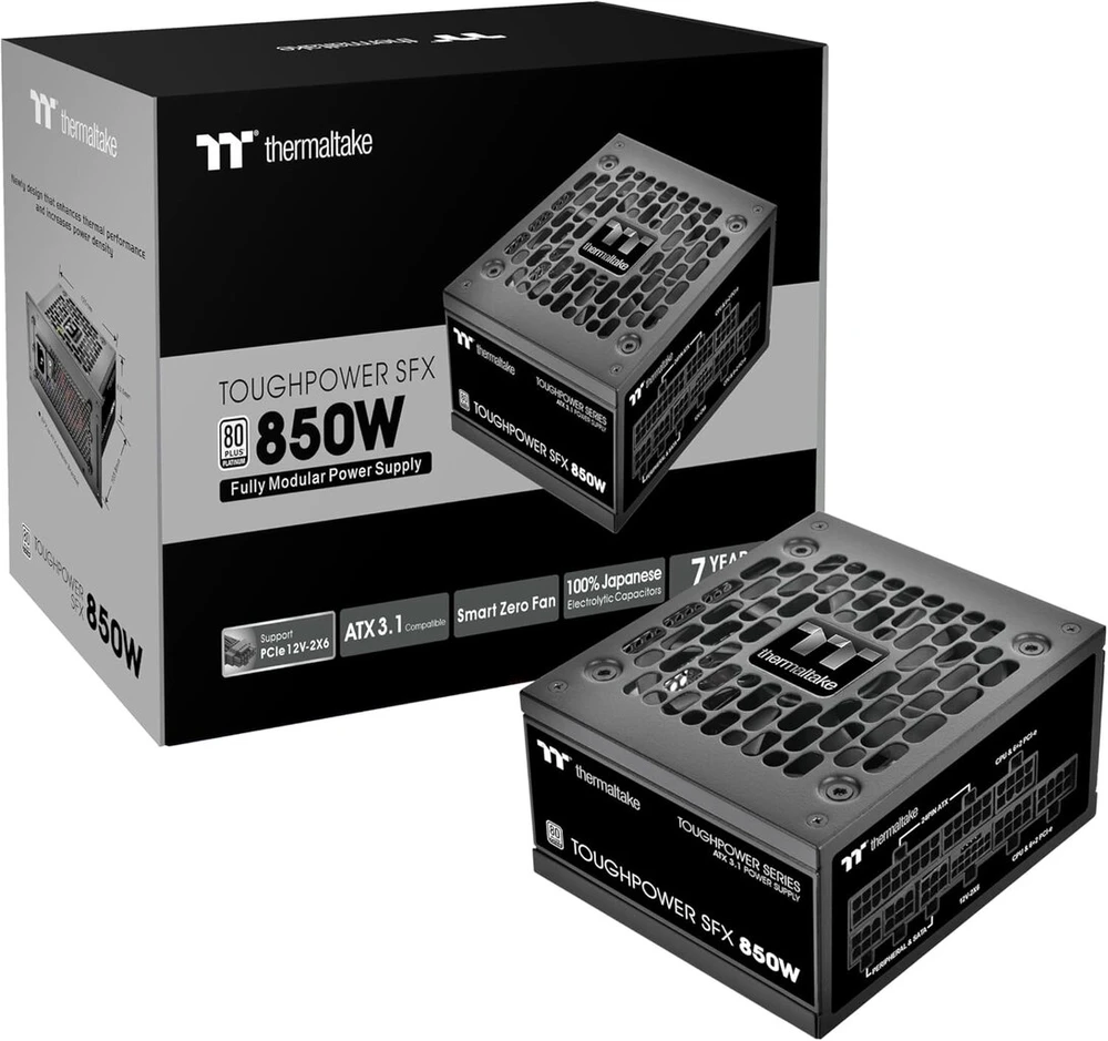 Thermaltake Toughpower Sfx 850w | Atx 3.1 | 80plus Platinum