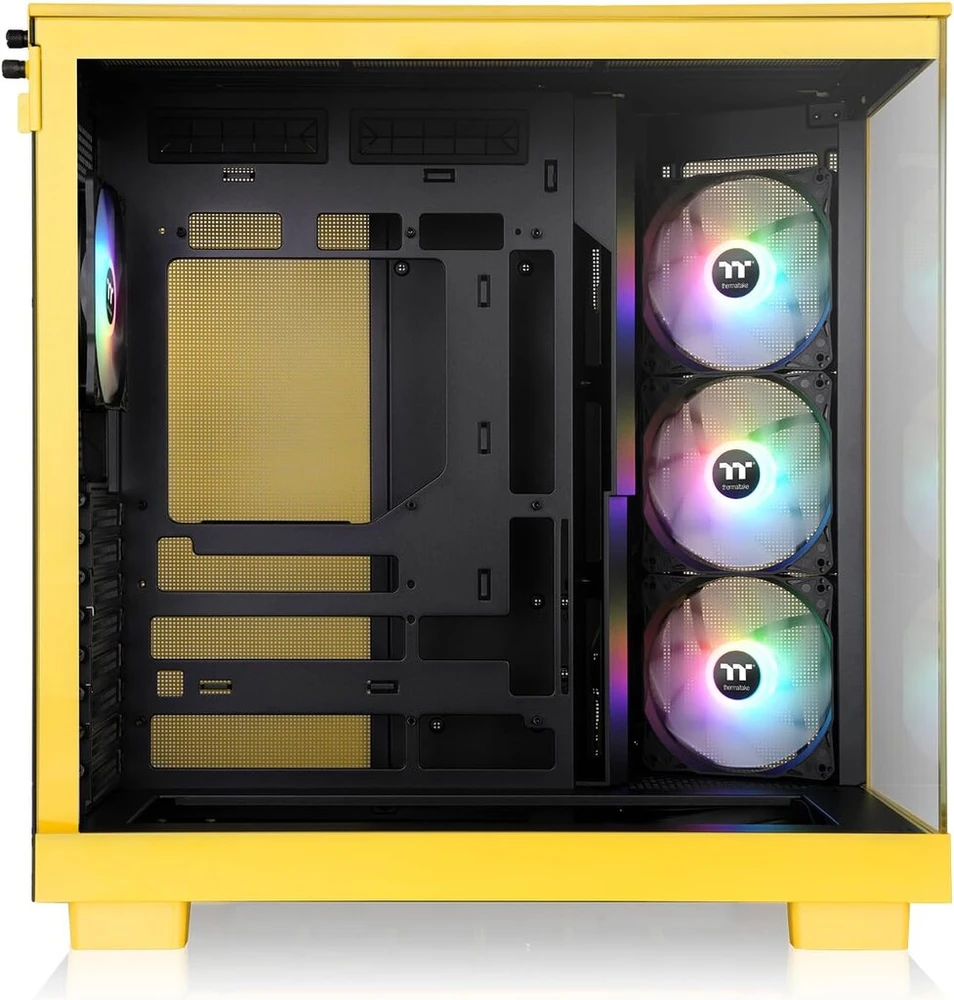 Thermaltake View 380 Xl Tg Argb Mid Tower korpusas Bumblebee