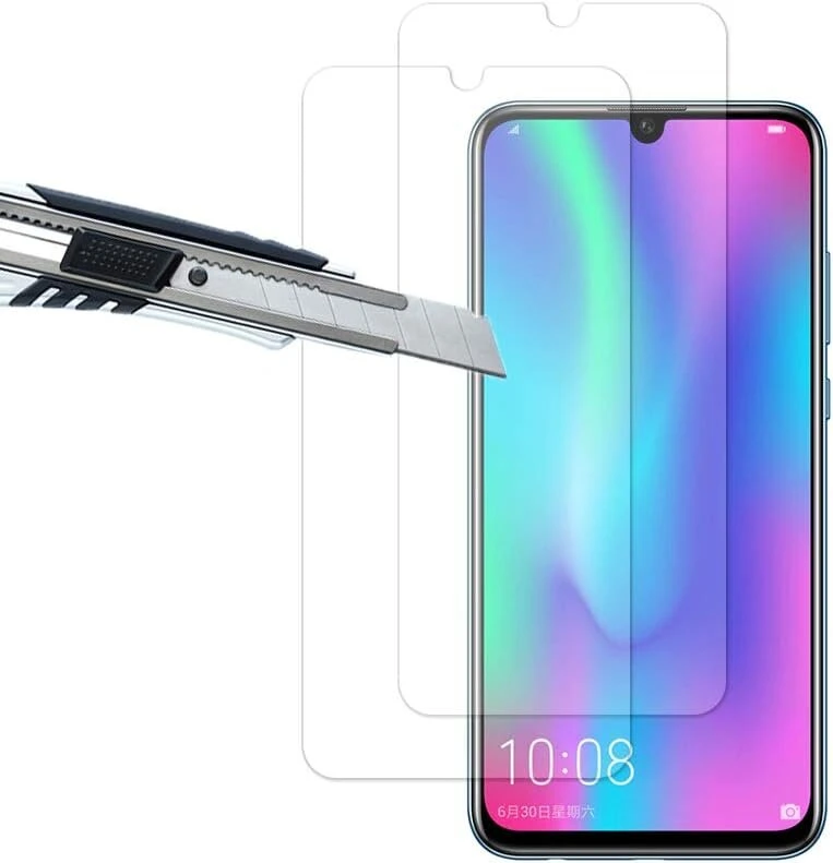 Thilive 2 vnt. ekrano apsaugų, skirtų huawei honor 10 lite/honor 20 lite/p smart 2019, grūdinto stiklo ekrano apsauga, hd clear, atspari įbrėžimams, lengvas montavimas, 9h kietumas