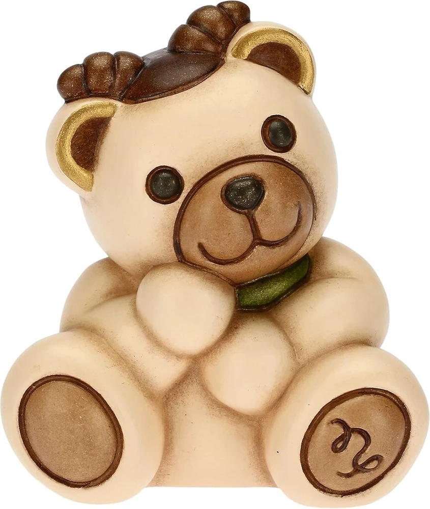 Thun - Icon Capricorn, Zodiako ženklas - Teddy Stars - Simboliai - Rankomis tapyta keramika - 6.5 x 5.5 x 7.3 cm h