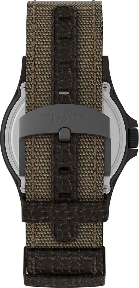 Timex Expedition Acadia 40 mm odinis dirželis vyriškas laikrodis Tw4b23700, rudas, Tw4b23700