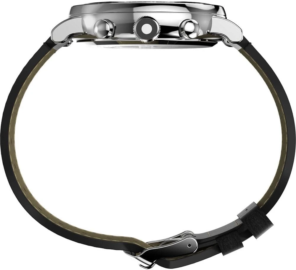 Timex laikrodis Tw2w47400, juodas, dirželis