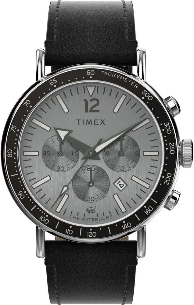 Timex laikrodis Tw2w47400, juodas, dirželis