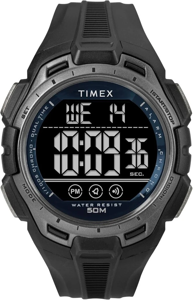 Timex unisex skaitmeninis 43 mm laikrodis