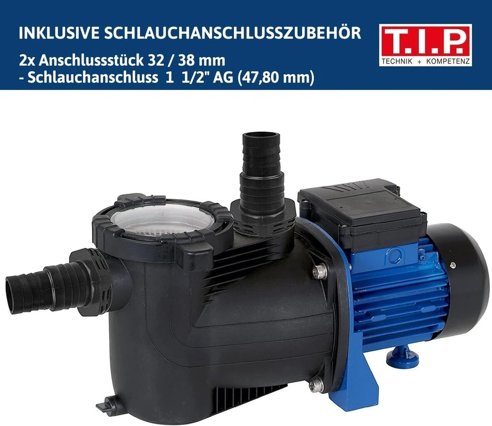 T.i.p. baseino siurblys, filtro siurblys, cirkuliacinis siurblys su išankstiniu filtru