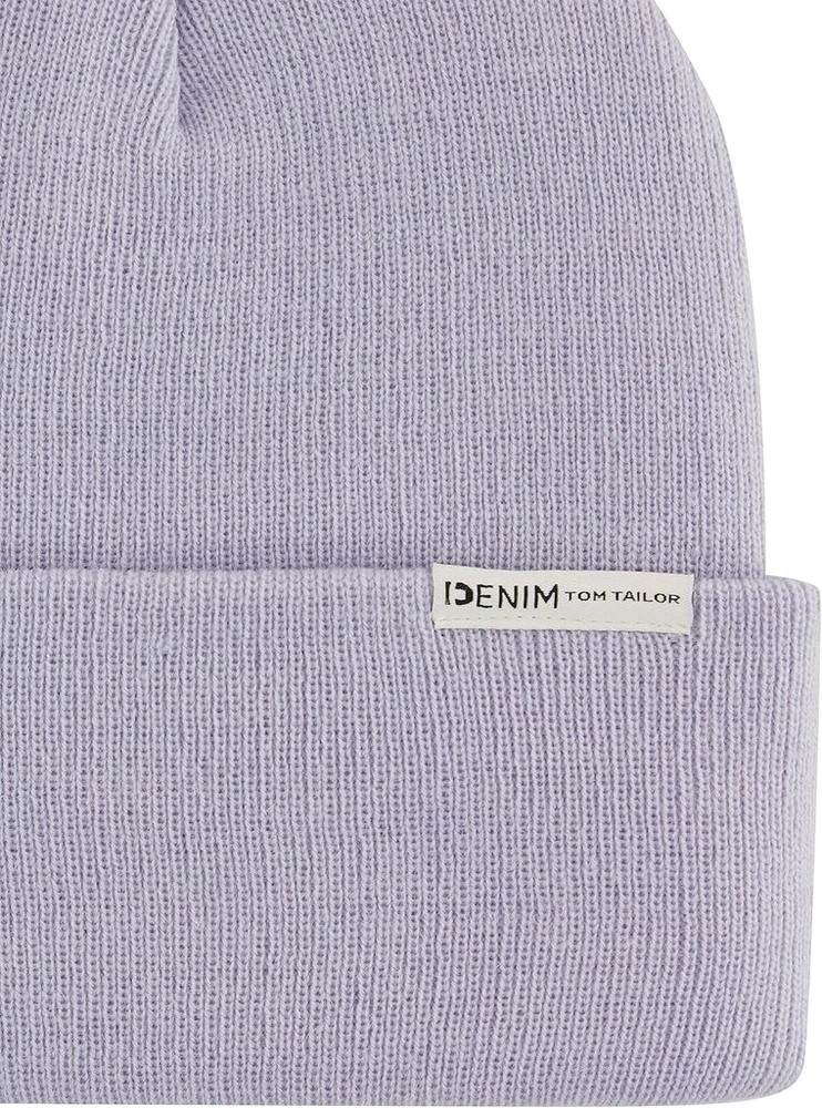 Tom Tailor Denim moteriška basic megzta kepurė