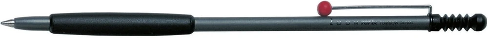 Tombow Zoom 707 rašymo rinkinys su rutuliniu rašikliu ir mechaniniu pieštuku, pilkas/juodas/raudonas