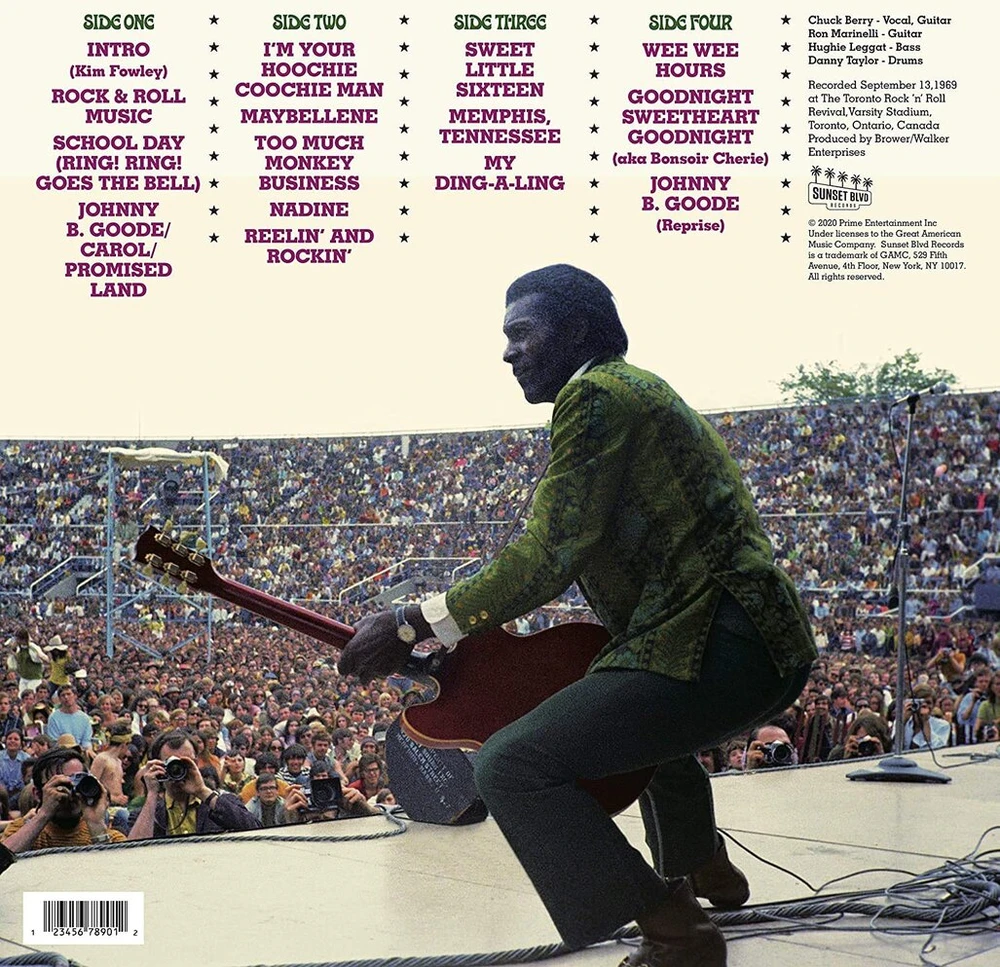 Vinilinė plokštelė Toronto Rock & Rock Revival 1969
