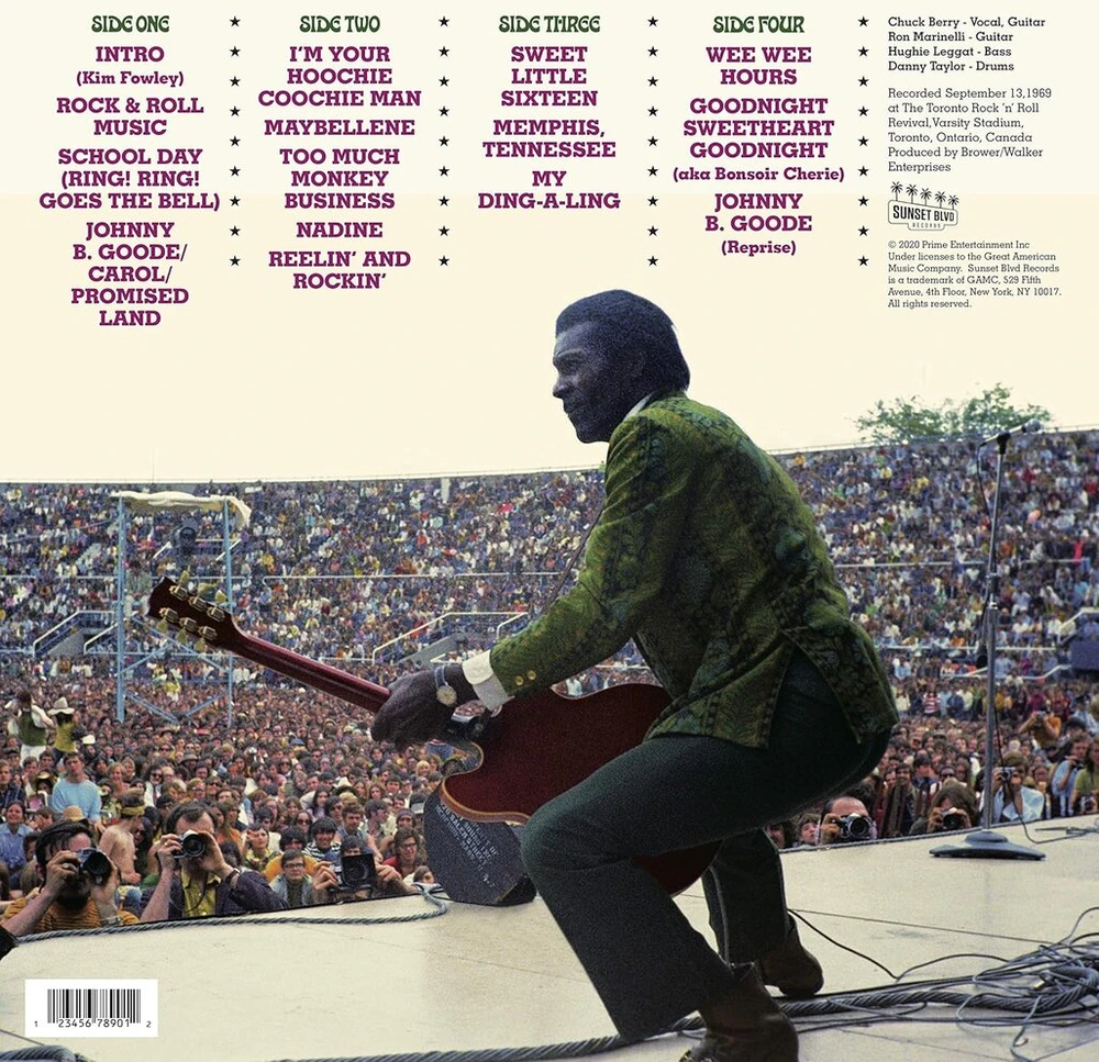 Vinilinė plokštelė Toronto Rock & Rock Revival 1969
