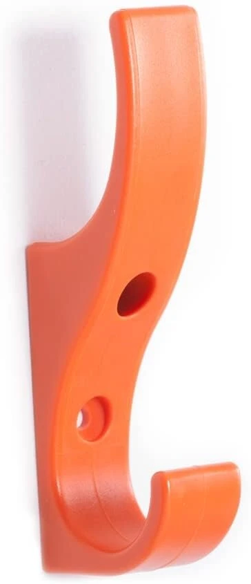 Toughook nelūžtančios mini plastikinės saugos krepšio ir palto sieninės pakabos mokykloms, 5 vnt., vaivorykštės spalvos