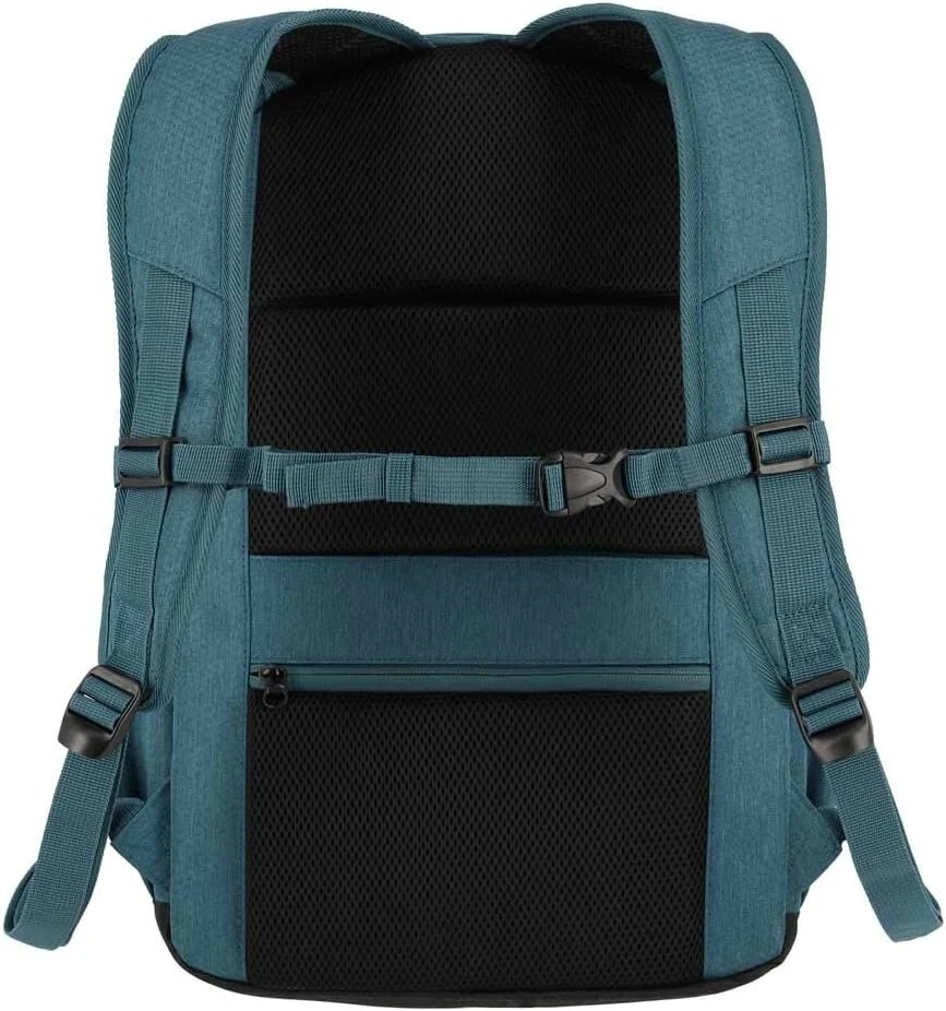 Travelite rankinio bagažo kuprinė, dydis L, atitinka Iata rankinio bagažo matmenis, Kick Off bagažo serija: praktiška kuprinė atostogoms ir sportui, 45 cm, 22 litrai, 006918, petrol spalvos, Rucksack L (45 cm/22 litrai)