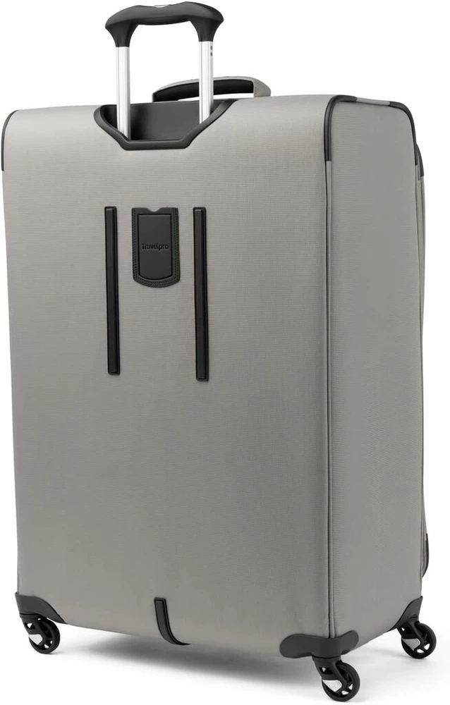 Travelpro Maxlite 5 išplečiamas rankinis bagažas su 4 ratukais, minkštas krepšys po sėdyne, lengvas lagaminas, minkštas išorinis audinys vyrams ir moterims, 2 dalių rinkinys, champagne spalvos, Maxlite 5 Softside išplečiamas sukamasis ratas