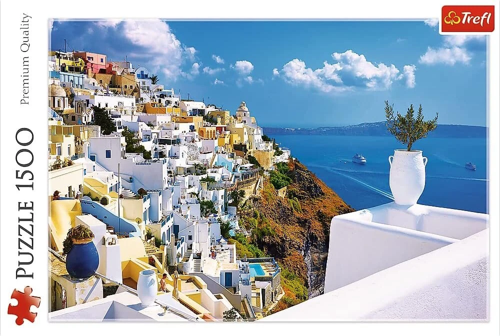 Trefl dėlionė Santorini Greece (1500 detalių)