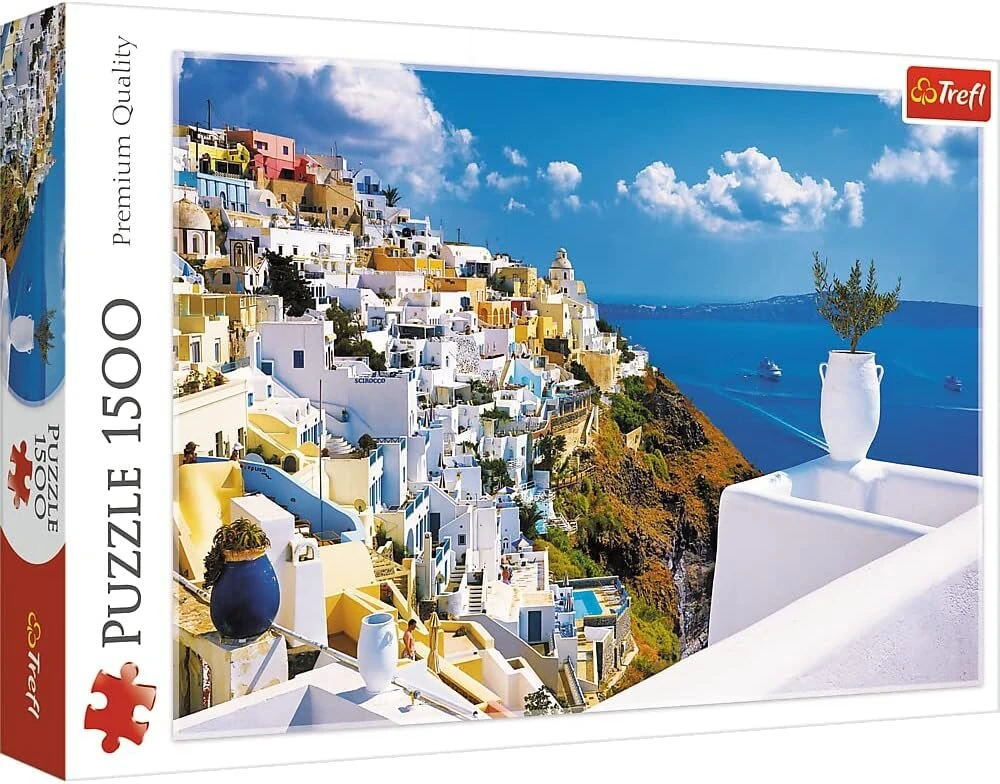 Trefl dėlionė Santorini Greece (1500 detalių)