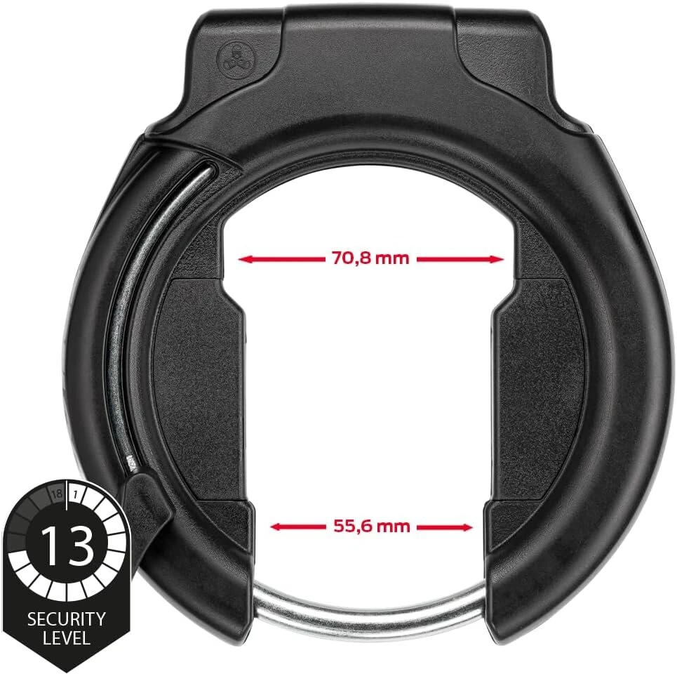 Trelock Rs 453 Protect-o-connect dviračio spyna Az Zr 20 juoda 2019 dviračių spynos grandinė