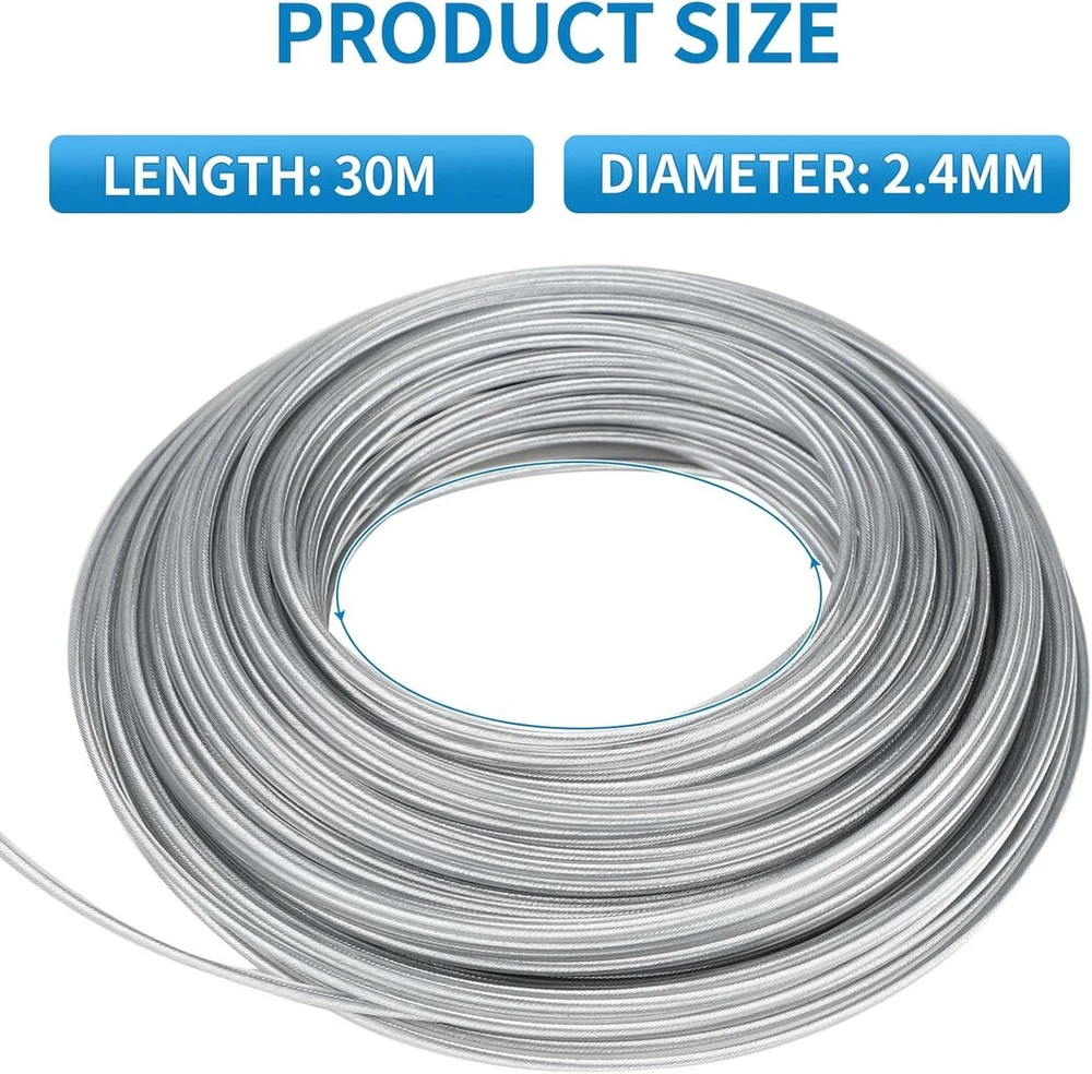 Trimerio valas 2,4 mm x 30 m