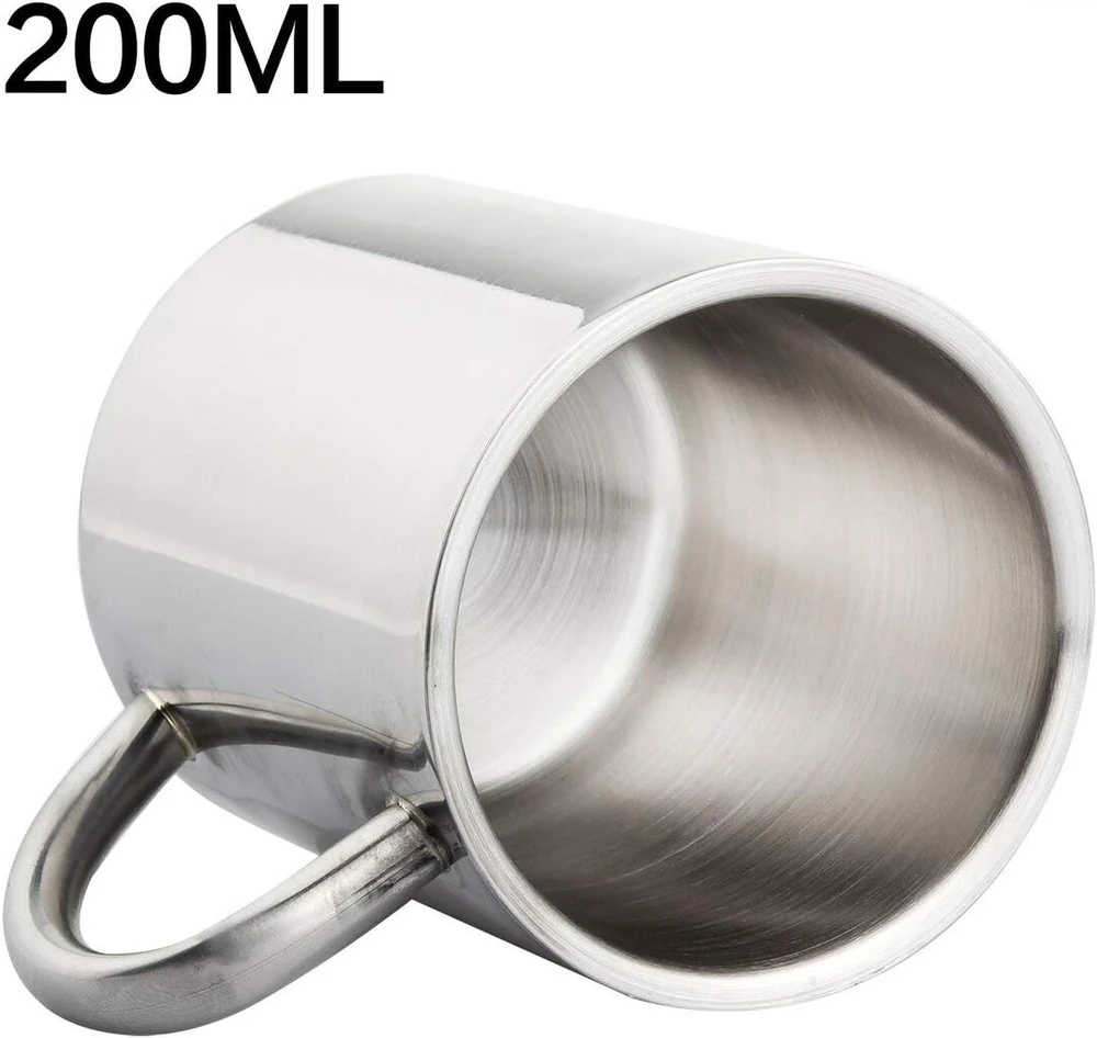 Trixes Nerūdijančio plieno kelioninis puodelis 200ml