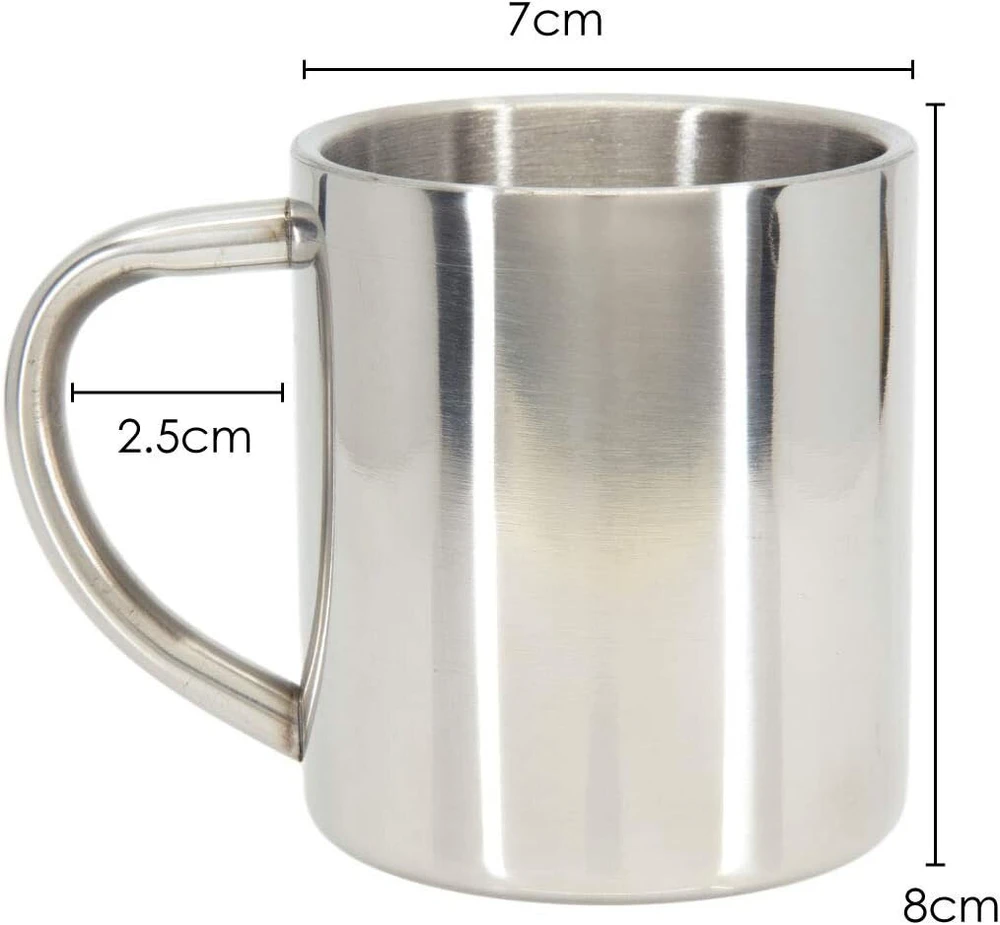 Trixes Nerūdijančio plieno kelioninis puodelis 200ml