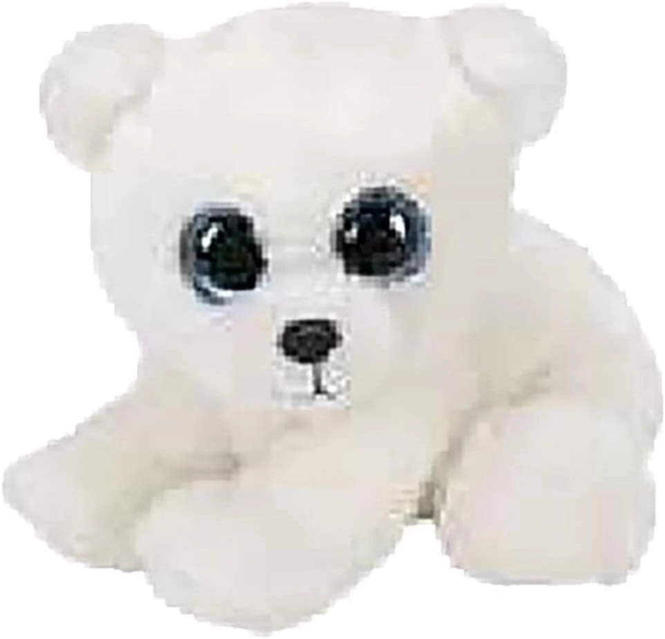 Ty 40173 baltasis lokys Beanie Babies, 15 cm