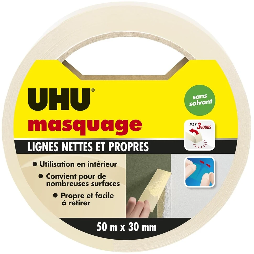 Uhu Rollafix maskavimo juosta 30 m x 50 mm