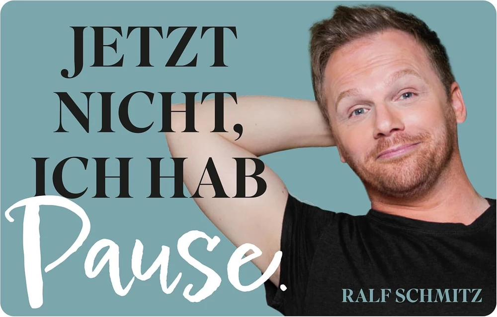 United Labels Ralf Schmitz priešpiečių dėžutė - Jetzt nicht, ich hab Pause priešpiečių dėžutė su skyrikliais, juoda