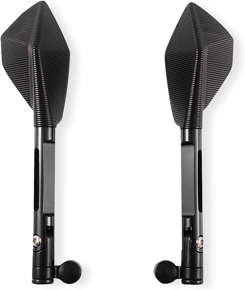 Universalus motociklo galinio vaizdo veidrodėlis su 8 mm 10 mm sraigtu