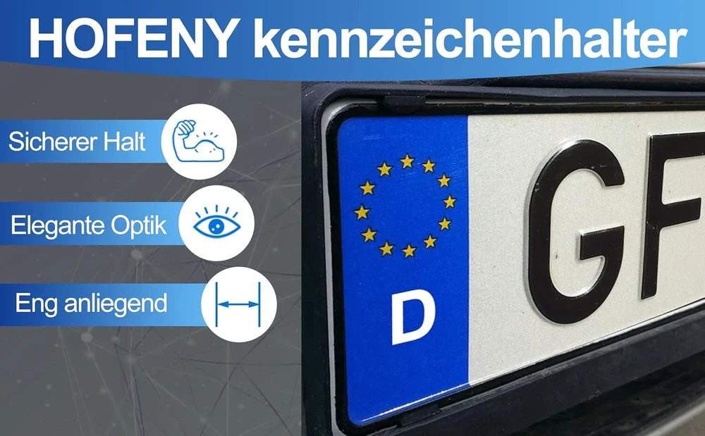 Universalus nematomas laikiklis numerio ženklui