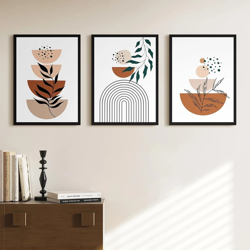 Upsimples 3 nuotraukų rėmelių rinkinys 30 x 40 cm, nuotraukų rėmelis 30 x 40 cm, juodas, skirtas nuotraukų galerijai, įdėjimo juostelės, horizontalus arba vertikalus montavimas ant sienos