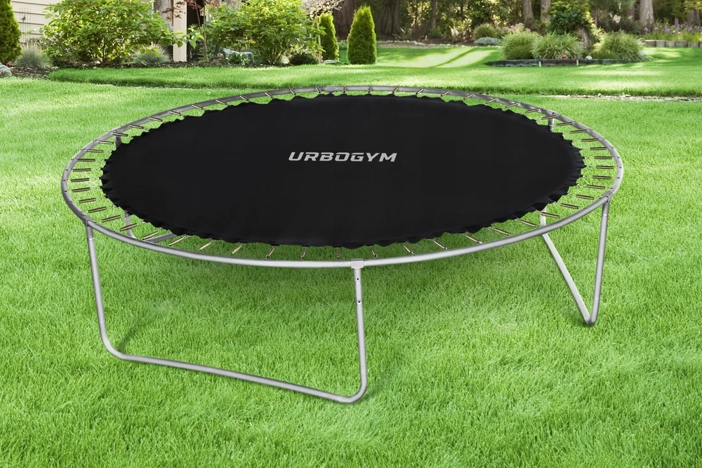 Urbogym Sodo batutas su vidiniu tinklu vaikams, 8 pėdų (252 cm)