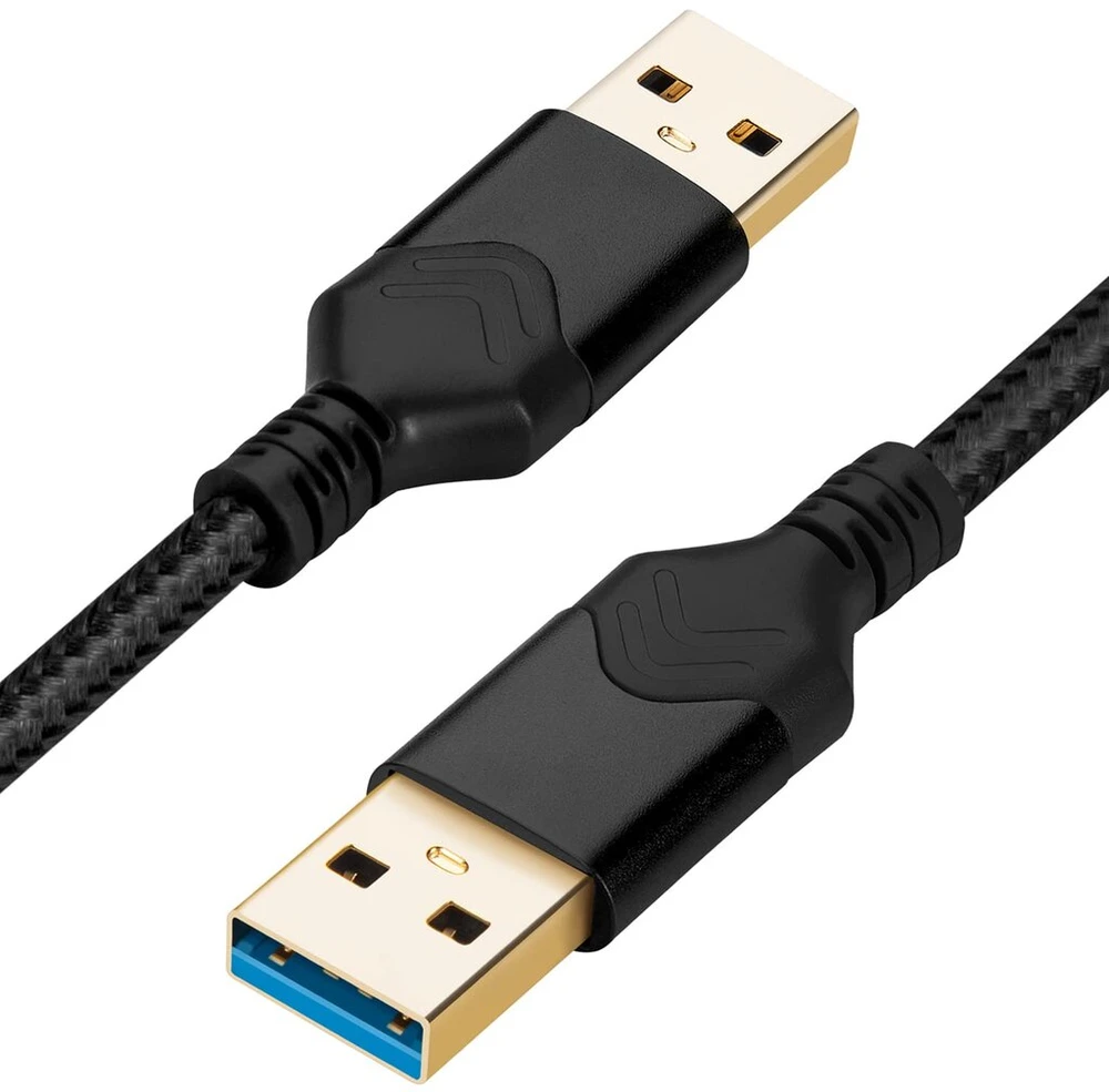 Usb 3.0 A-a kabelis, 0.3m, juodas