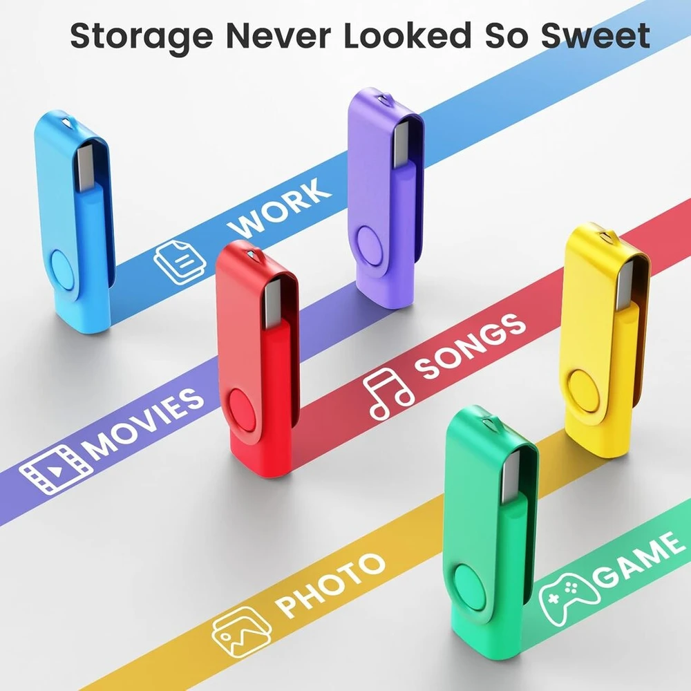 Usb 3.0 atmintinė 64 Gb (2 vnt.) su C tipo adapteriu