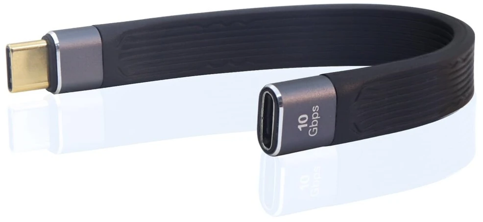 Usb-c 3.1 10gbps 100w Pd Greito Įkrovimo Kabelis 13cm