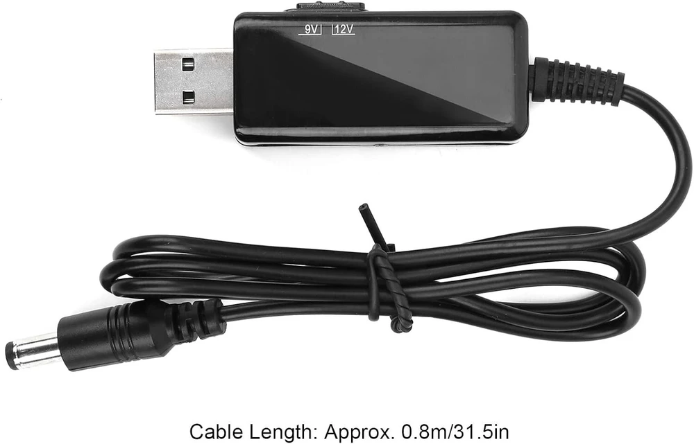 Usb į Dc stiprintuvas su skaitmeniniu ekranu, 5-12v