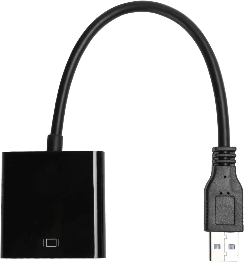 Usb į Vga adapteris 1920x1080 5gbps Usb 3.0 vaizdo keitiklis