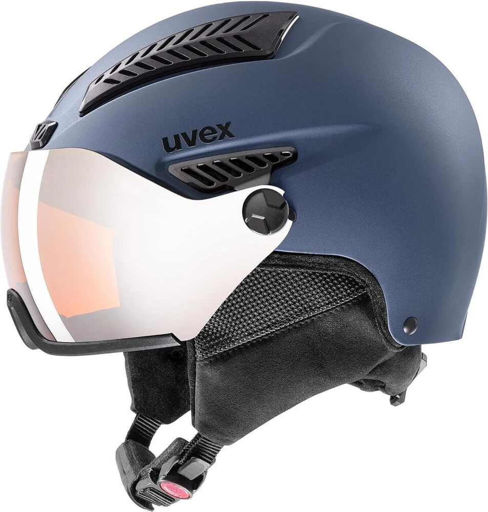 Uvex hlmt 600 Visor Leaf-juodas Matt