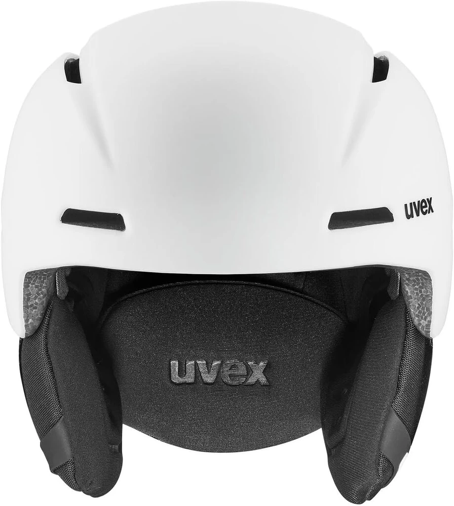 Uvex viti - lengvas slidinėjimo šalmas vaikams - individualus dydžio reguliavimas - optimizuota ventiliacija - matinė balta - 54-58 cm