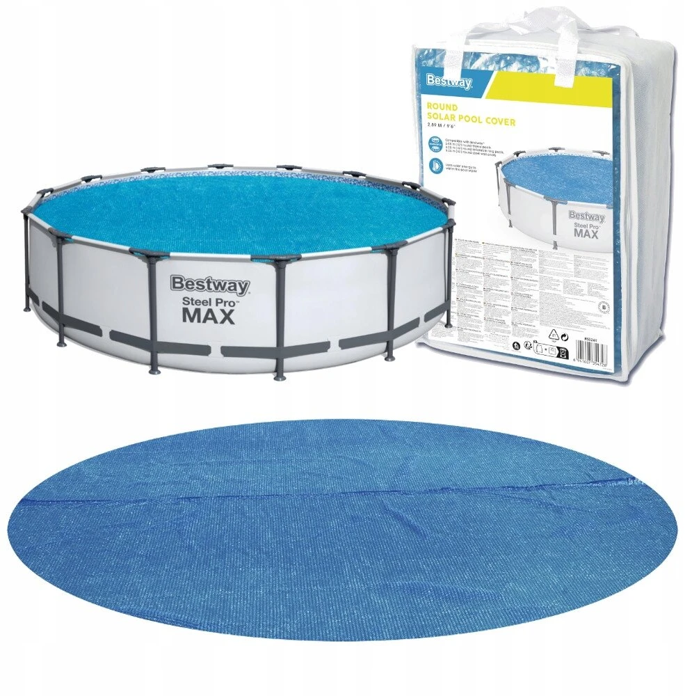 UŽDANGALAS SAULĖS ŠILDYMO KILIMĖLIS BASEINUI 366cm BESTWAY
