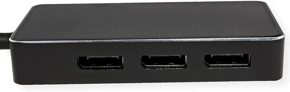 Value Multi-display adapteris Usb Type C - 3x Dp, Multi-stream 4k