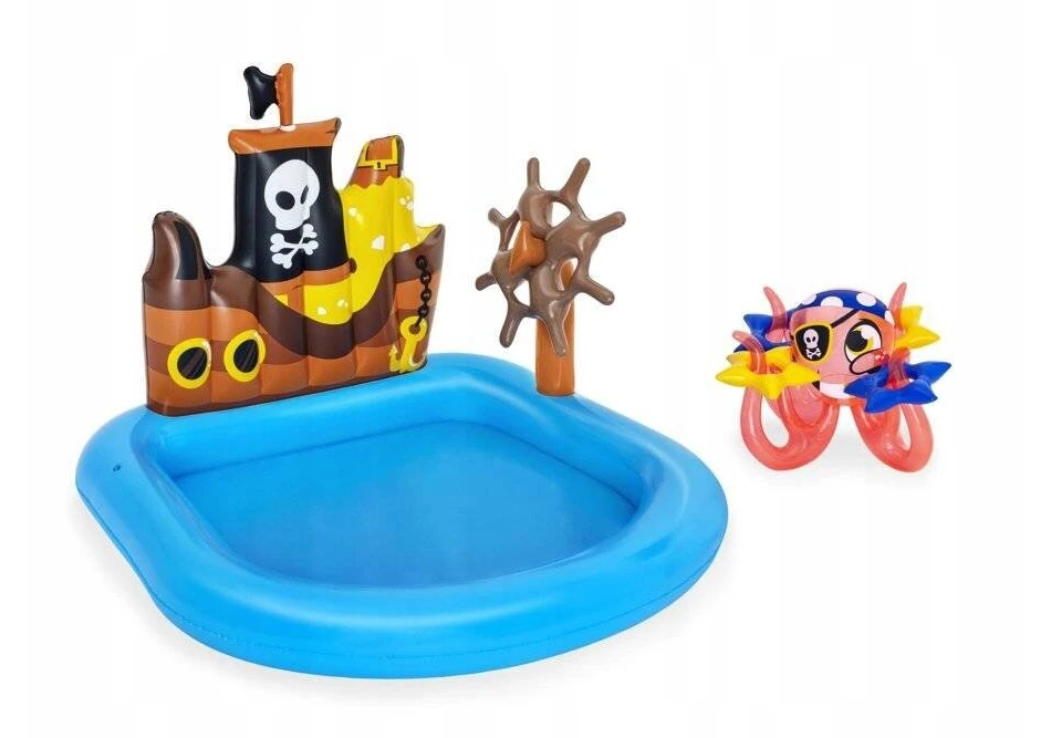 VANDENS ŽAIDIMŲ AIKŠTELĖ BASEINAS PIRATŲ LAIVAS VAIKAMS