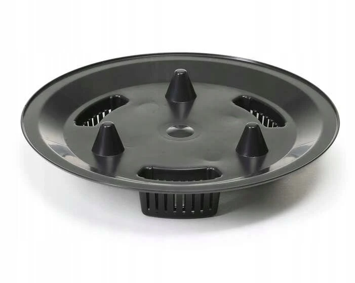 Vazonas ant 3 kojų Roma Bowl juodas, A:23 cm, 29x29