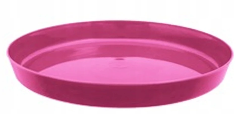 Vazono padėklas 13 cm, blizgus, rožinis